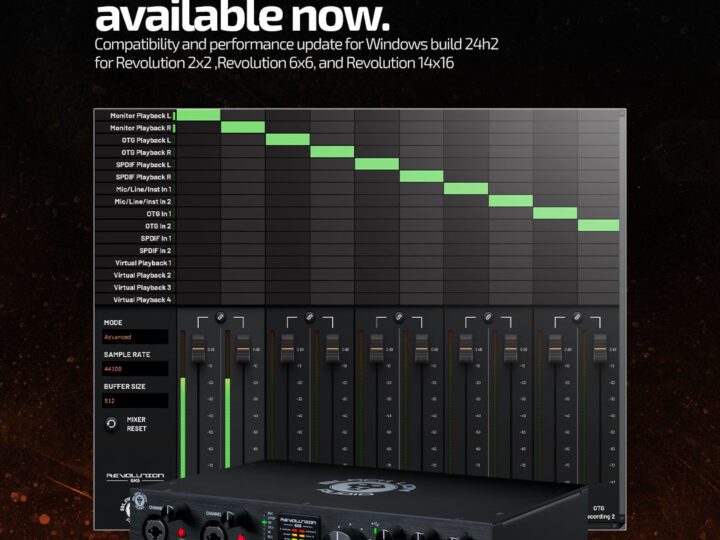 Black Lion Audio Driver 5.72 now available